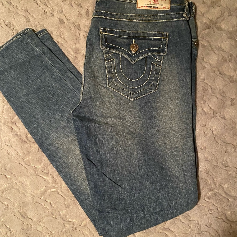 Women’s True religion skinny jeans